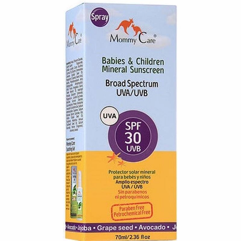 Натуральное солнцезащитное молочко Mommy Care Mineral Baby Sunscreen SPF30, от 0 мес.  